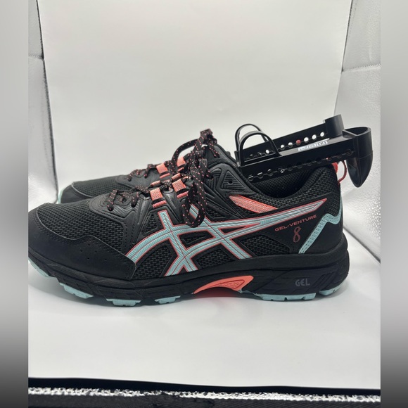 Asics Shoes - Asics Womens Gel Venture 8 1012A706 Black Running Shoes Sneakers Size 9.5 wide